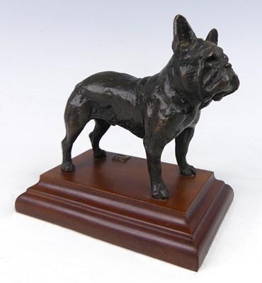 Lot 73 - Contemporary school - a small cold-cast bronze...