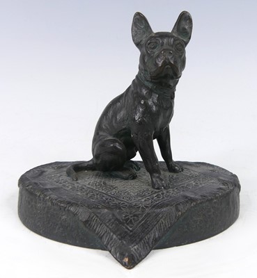 Lot 68 - An Austrian cold-painted bronze model of a...