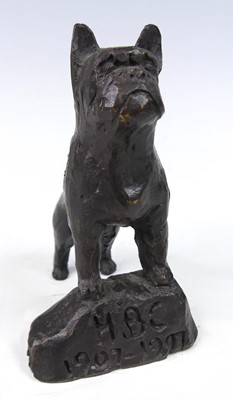 Lot 74 - Contemporary school - a cast bronze model of a...