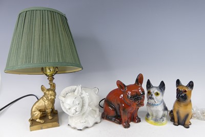 Lot 30 - A collection of four various porcelain novelty...