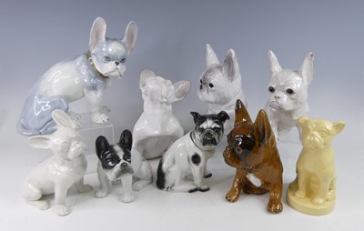 Lot 43 - A collection of nine various large to...