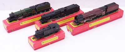 Lot 432 - Four Hornby Dublo 2 rail locos to include a...