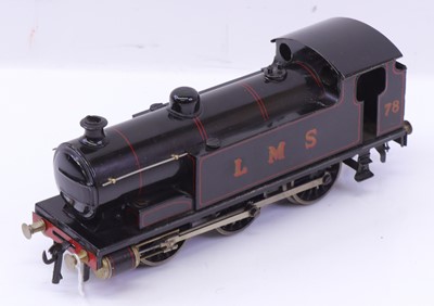 Lot 226 - Bassett Lowke 0 gauge 0-6-0 tank loco in LMS...