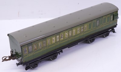 Lot 169 - 1935-41 Hornby No.2 passenger coach br/3rd...