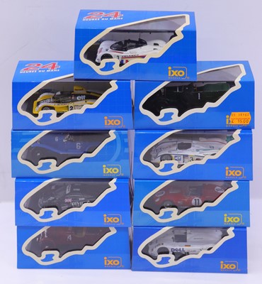 Lot 1922 - Ixo Models 1/43 scale group of 9, 24-hour Le...