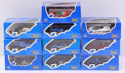 Lot 1925 - Ixo Models 1/43 scale group of 10 24-hour Le...