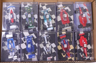Lot 1941 - Minichamps 1/43 scale group of ten Formula...