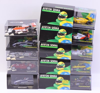 Lot 1946 - Minichamps 1/43 scale group of ten, mostly...