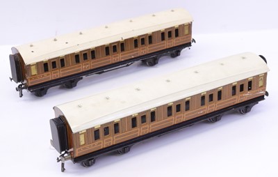 Lot 238 - Two Bassett Lowke 0 gauge coarse scale LNER...