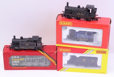 Lot 548 - Five Hornby 00 gauge small locos: R3953 BR 0-4-...
