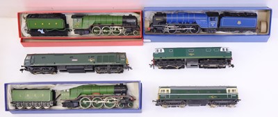 Lot 569 - Six 00 gauge locos all converted from 2 to...