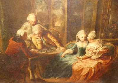 Lot 1026 - 19th century continental school - Interior...