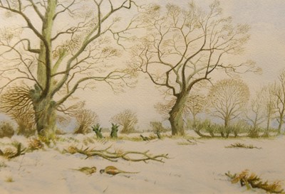 Lot 1038 - After E.R. Smythe - Travellers in a winter...