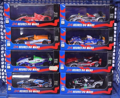 Lot 1923 - Ixo Models 1/43 scale group of eight 24h Le...