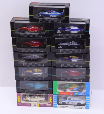 Lot 1958 - Onyx Models 1/43 scale collection of racing...