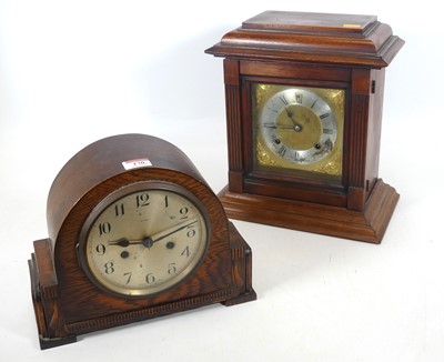 Lot 170 - An early 20th century American walnut cased...