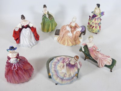 Lot 203 - A collection of Royal Doulton figures of...