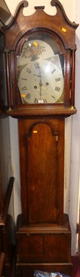 Lot 1154 - A circa 1800 provincial oak and mahogany...