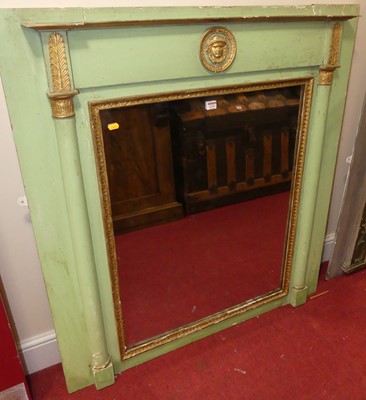 Lot 1219 - A provincial French later lime green painted...