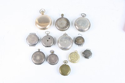 Lot 376 - A collection of pocket and vintage wrist...