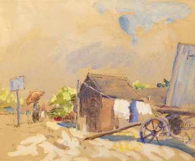 Lot 1046 - Walter Thomas Watling (1885-1956) - Treetops,...