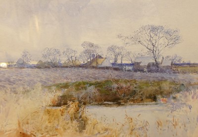 Lot 1055 - J. Mackay - Pair; Pastoral scenes,...