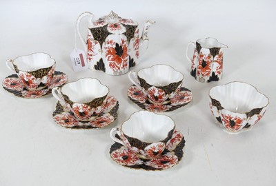 Lot 229 - A Charles Wileman 'Japan' pattern tea service,...