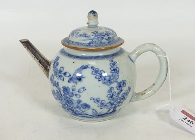 Lot 246 - A 19th century Chinese blue & white porcelain...