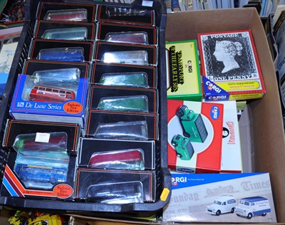 Lot 1503 - Two boxes of modern issue diecast to include...