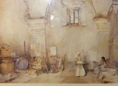 Lot 1076 - William Russell Flint (1880-1969) - Repainting...