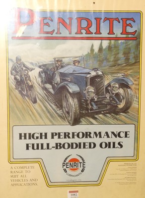 Lot 1082 - A pair of advertising poster prints for...