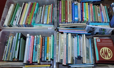 Lot 1534 - Six boxes containing a quantity of railway...