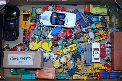 Lot 1540 - One tray of mixed playworn Matchbox, Crescent,...
