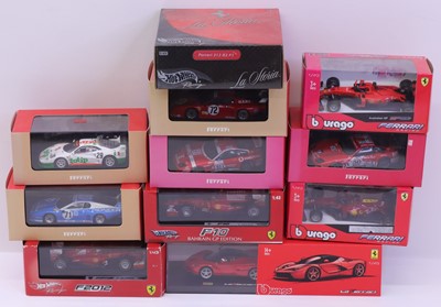 Lot 1979 - A box containing Ferrari 1/43 scale racing...