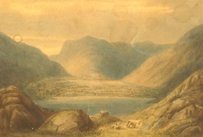 Lot 1114 - Joshua Cristall (1767-1807) - Moel Wyr...