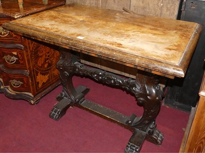 Lot 1303 - An early 20th century continental carved...