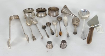 Lot 306 - A George V silver caddy spoon, having a shell...