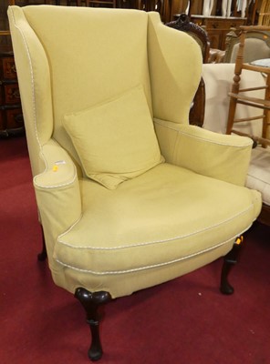 Lot 1392 - A 19th century mahogany framed and later...