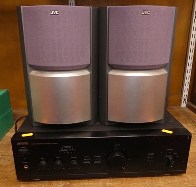 Lot 498 - An Aiwa stereo amplifier, model XA-003;...