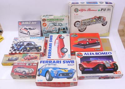 Lot 1666 - Esci Airfix, AMT, and others, various scales,...