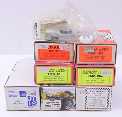 Lot 1731 - An SMTS, Tamiya, and other white metal kit...