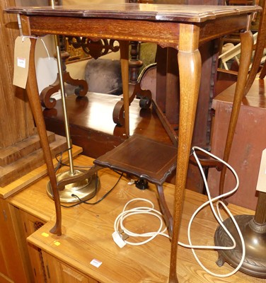 Lot 1430 - An Edwardian mahogany and satinwood inlaid...