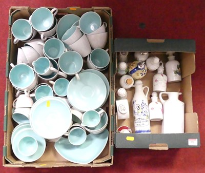 Lot 535 - A collection of Poole Pottery two-tone...