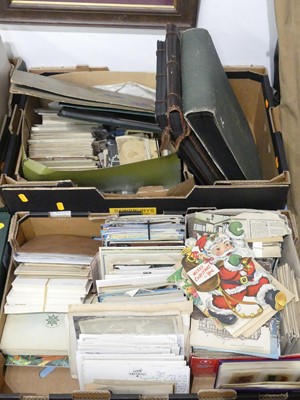 Lot 548 - An extensive collection of postcards, early...