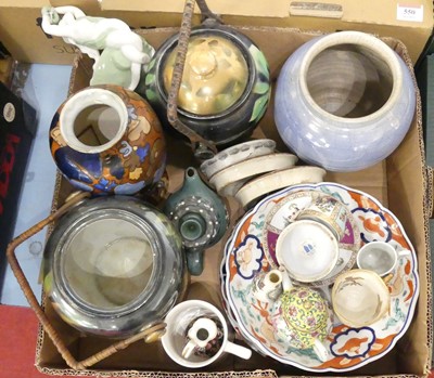 Lot 551 - A collection of ceramics, to include a studio...