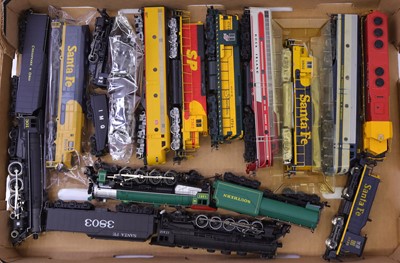 Lot 905 - Tray of various HO scale American Outline...