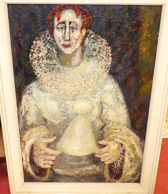 Lot 1170 - 20th century English school - The Clown, oil...