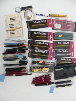 Lot 418 - A collection of assorted pens to include...
