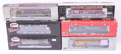 Lot 892 - Collection of 6 Atlas HO Scale American...