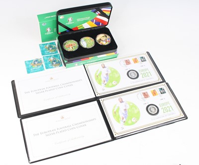 Lot 2121 - A collection of BUNC coins to include The...